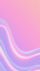 Abstract wavy lines with soft pink purple and light blue gradient with a grainy texture