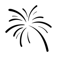 Fireworks vector icon. Banger illustration sign. Frecracker symbol. Firework web icon.
