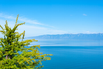 Baikal lake scenery