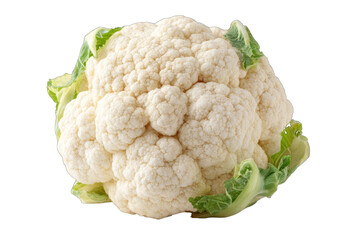 Close-up of a head of fresh cauliflower