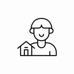   Agent Profile icon vector