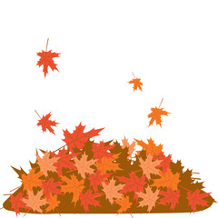 Autumn Leaf Pile