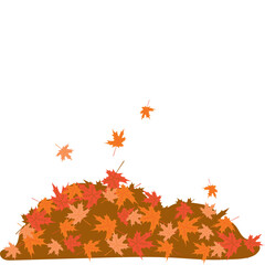 Autumn Leaf Pile