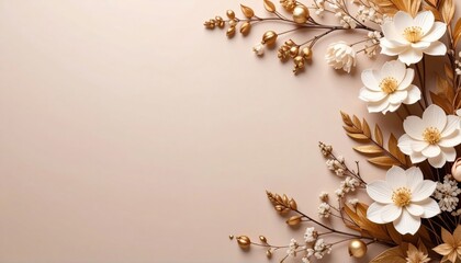 Artistic floral arrangement inspiration for home decor studio setting high-quality image soft color palette close-up view nature and design fusion