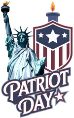 Fototapeta premium Colorful Patriot Day Vector Art – Vibrant Tribute Designs for 9/11