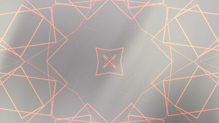 Geometric Abstract with Intersecting Lines and Soft Gradient Background