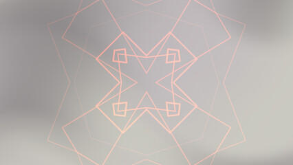 Elegant Geometric Abstract Pattern in Light Gray and Pink for Backgrounds