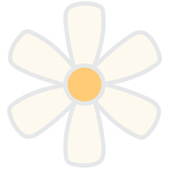Cute Flower Sticker