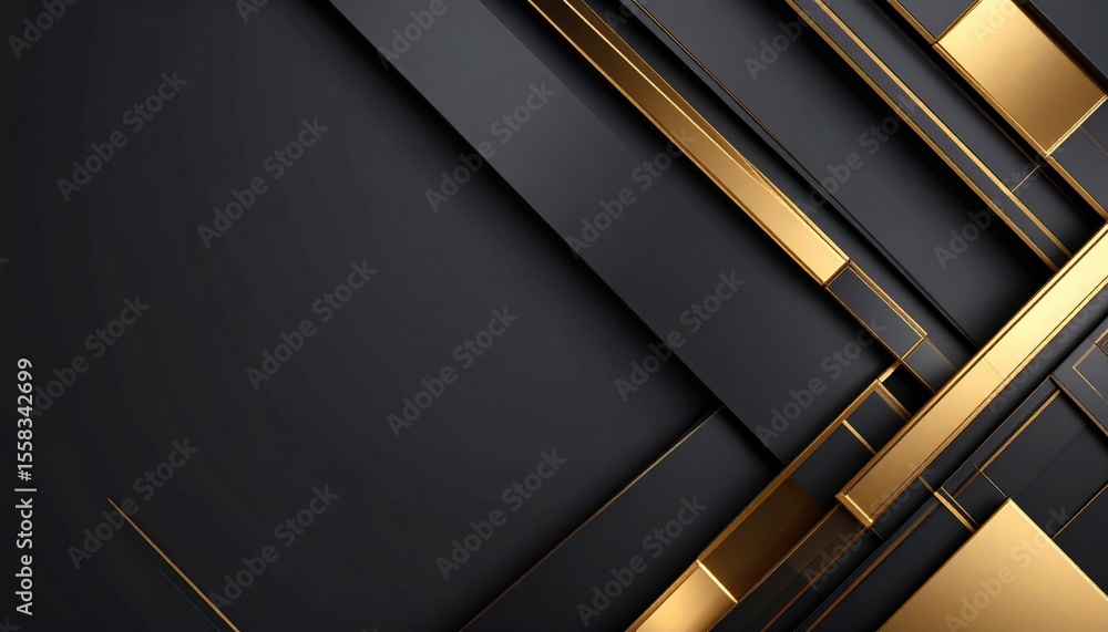 Poster dynamic geometric patterns abstract design digital art modern aesthetic close-up view minimalistic e