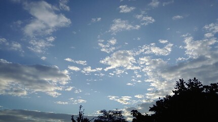 background, sky, blue, light, summer, nature, landscape, sunlight, bright, heaven, abstract, day, weather, sunny, white, climate, environment, fluffy, horizon, cloudy, air, sun, clear, pattern, spring