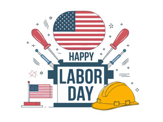 Labour Day Vector Art and Graphic Design Collection