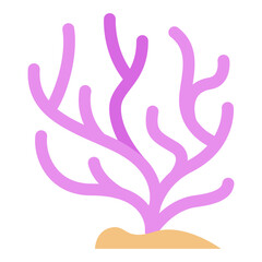 Coral Reef Graphic Illustration