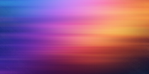 The picture shows a striped background with purple - pink - orange gradient, where colors blend...