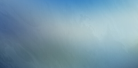 A hazy background with blue - green gradient, soft color transition, seemingly with subtle...