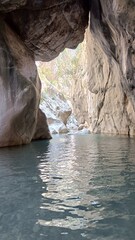 Göynük Canyon rock - river 