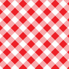 abstract red colour Lumberjack plaid seamless pattern, Checkered tweed repeating wallpaper. fabric thread and textile swatch design