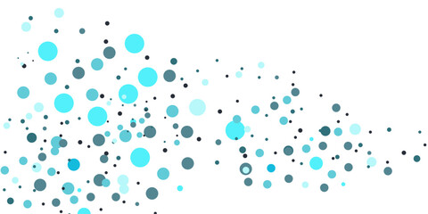 Light BLUE vector layout with circle shapes. Blurred decorative design in abstract style with bubbles. modern. eps 10