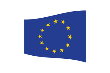 Flag of European Union or EU