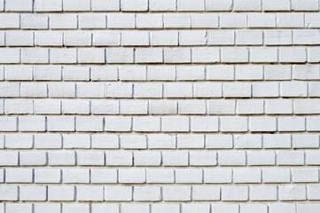 White Brick Wall Texture