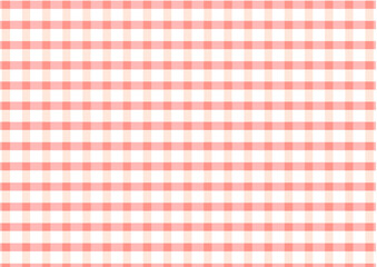 淡いピンクのギンガムチェック(背景・壁紙)細い線