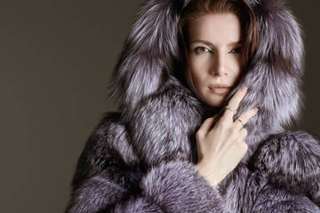 luxury furs fashion