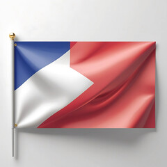 Flag Display, National Symbol, Indoor Space, Photo, Cultural Heritage, Close-Up, Vibrant Colors