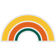 Retro Element Sticker