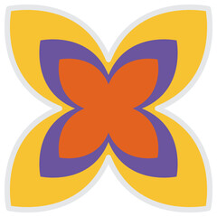 Retro Element Sticker