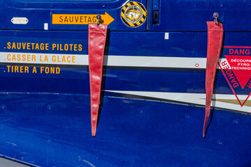 avion de la patrouille Cartouche Dorée de l'Armée de l'Air française