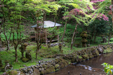 Views tranquil Kurama to Kibune hiking trail nature