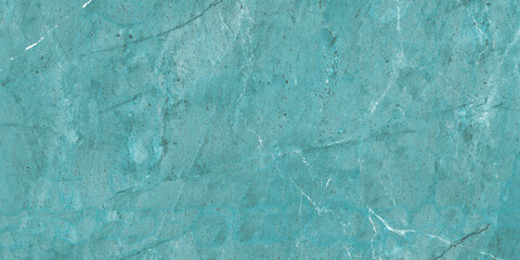 Cyan-colored cement texture background, abstract decorative plaster or concrete, and sandstone rusty surfaces used for ceramic matte-finished outdoor floor tiles.