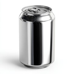 Shiny Aluminum Beverage Can Mockup Perfect for Branding and Design Projects