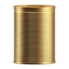 A Golden Metal Canister Perfect for Luxury Packaging Design Mockups and Premium Product Presentations