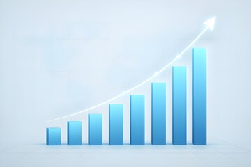 stock market investment trading graph growth. Trade business analytics graph and financial chart. Business trade analytics line graphs, financial chart investment