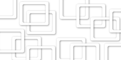 White and gray overlap triangle geometric technology pattern. gray rectangle frames with soft shadows white square line technology concept .White triangular beautiful tech layout triangle background. 