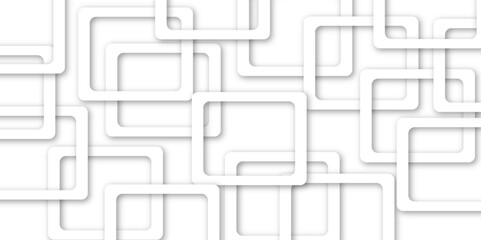 White and gray overlap triangle geometric technology pattern. gray rectangle frames with soft shadows white square line technology concept .White triangular beautiful tech layout triangle background. 