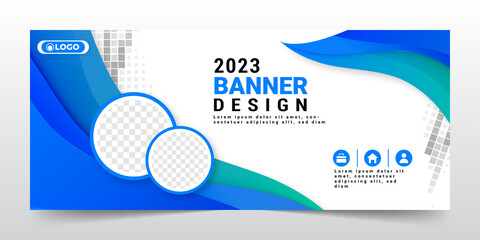 8. Free vector modern set of colorful abstract banners