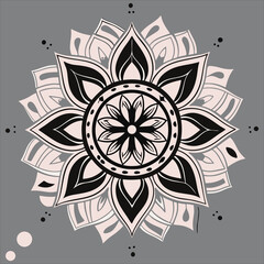  Vector doodle mandala . Ornamental luxury mandala Mandala Line Illustration . various mandala . Mandala Pattern Designs . Henna mandala. Mehndi style. Decorative pattern in oriental style.