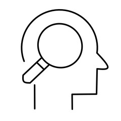 Artificial intelligence vector icon