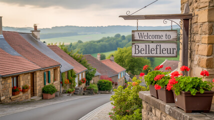 village in the mountains