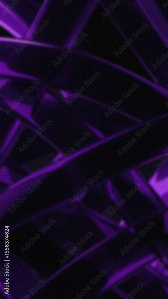Aufkleber abstract blurred background showing intersecting dark purple bands with soft gradients and subtle li