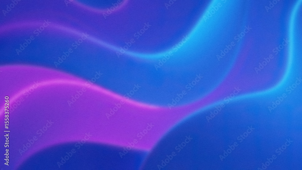 Aufkleber abstract background featuring blurred curved shapes with a gradient of blues and pinks creating a fl