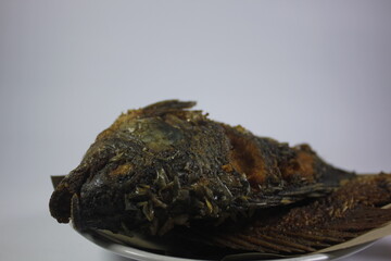 Fried tilapia is one of the processed foods made from tilapia