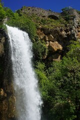 cascade de salles la source, Aveyron 