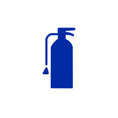 Fire Extinguisher Icon – Safety and Emergency Symbol・消火器のアイコン｜防災・安全を示すシンプルなピクトグラム	
