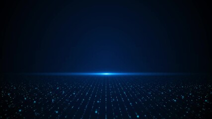 Singing dancing performance particle lighting show annual presentation stage background. abstract futuristic digital background glowing lines light effects Features background dynamic light streams - Powered by Adobe