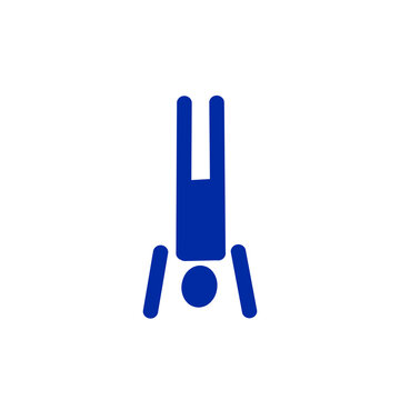 逆立ちする人物アイコン｜体操・運動・バランス Handstand Person Icon &ndash; Gymnastics / Fitness / Balance