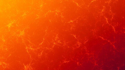 Abstract and textured vibrant orange to ember red gradient background