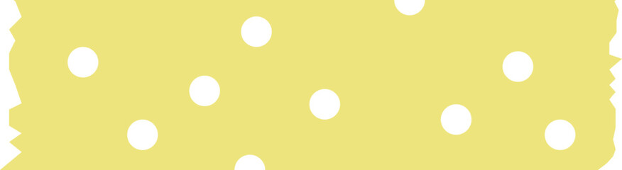 Polka dot masking tape