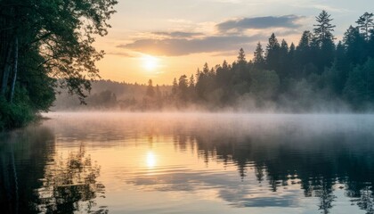 Fototapeta premium Ripples on Water – Natural Motion and Calm Reflections